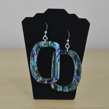 Load image into Gallery viewer, Abalone Ovoid (Cutout) Earrings
