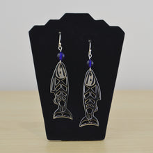 Load image into Gallery viewer, SS Salmon Earrings - Large
