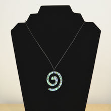 Load image into Gallery viewer, Abalone Spiral Necklace
