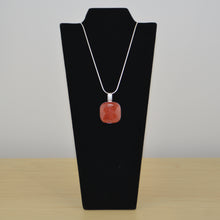 Load image into Gallery viewer, Square Bezel Crystal pendant
