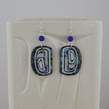 Load image into Gallery viewer, Abalone Trout Head Earrings

